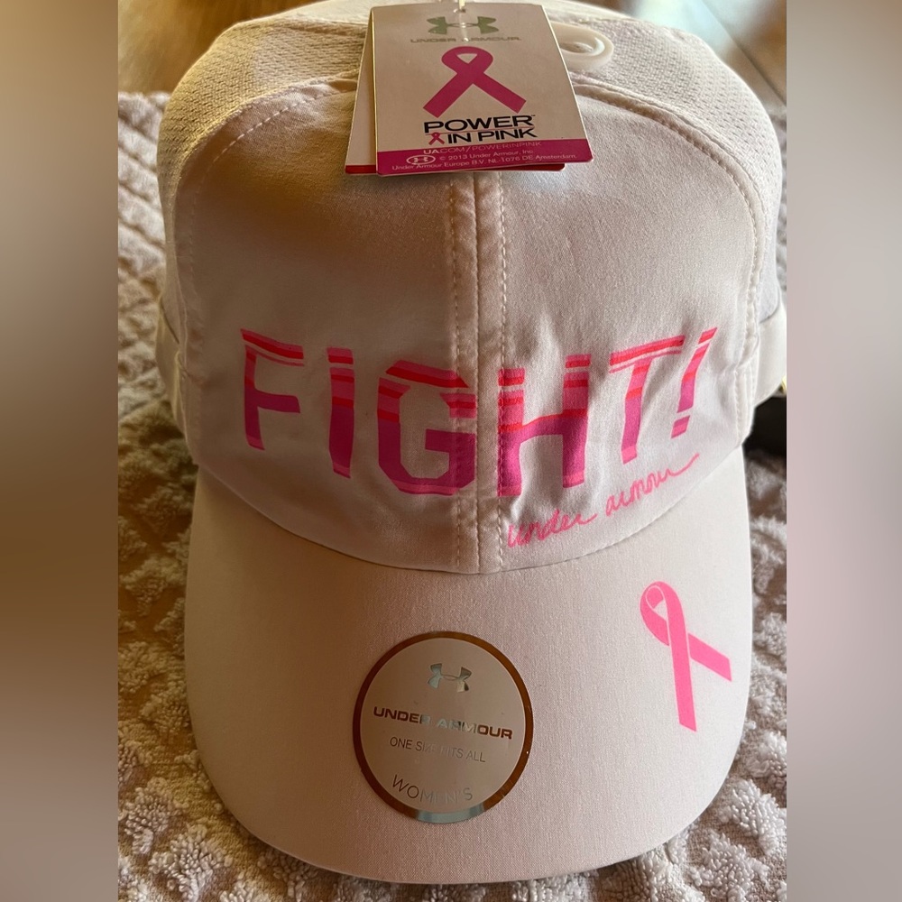 Under Armour Women's Pink 'Fight' Cap